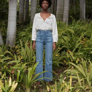 Doen High Rise Blue Jeans